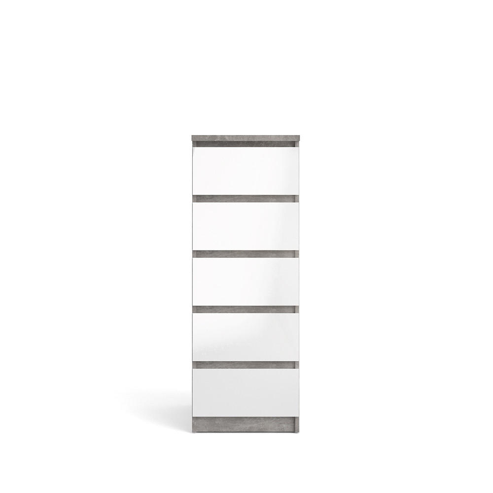 ebuy24 Kommode Grau 40x111x50 cm