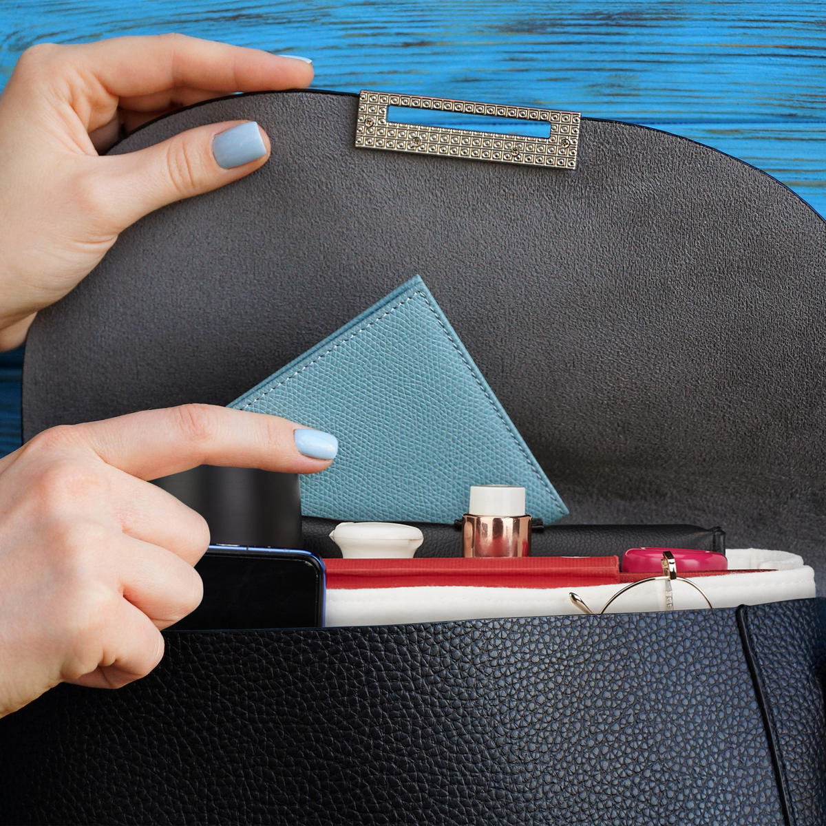 TASCHENORGANIZER - Weiß, Textil (29/16.5/20cm) - Relaxdays