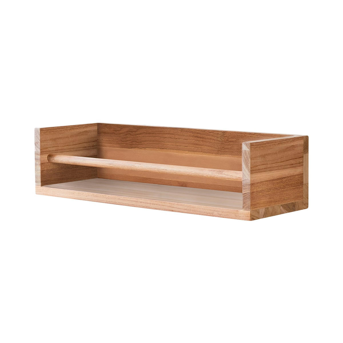 BADREGAL Ugo Natur aus Teak - Naturfarben, Holz (60/15/20cm) - Tikamoon