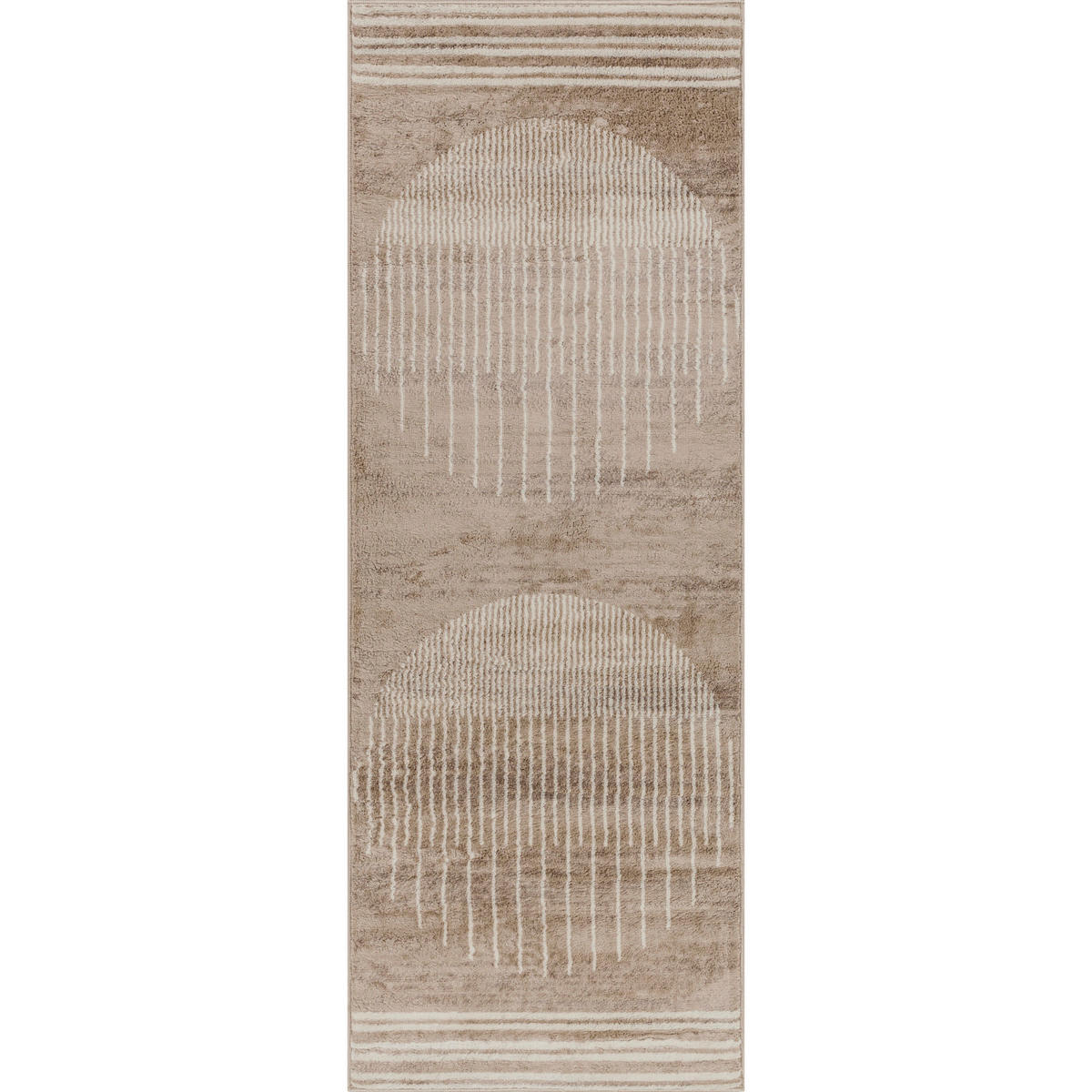 KURZFLORTEPPICH 80/220 cm Braun - Braun, Textil (80/220cm) - LIVABLISS