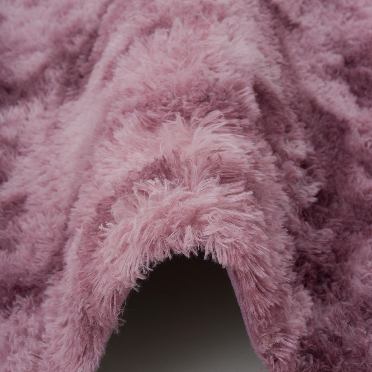 HOCHFLOR SHAGGY TEPPICH FLUFFY - Altrosa, Textil (200/250cm) - Pergamon