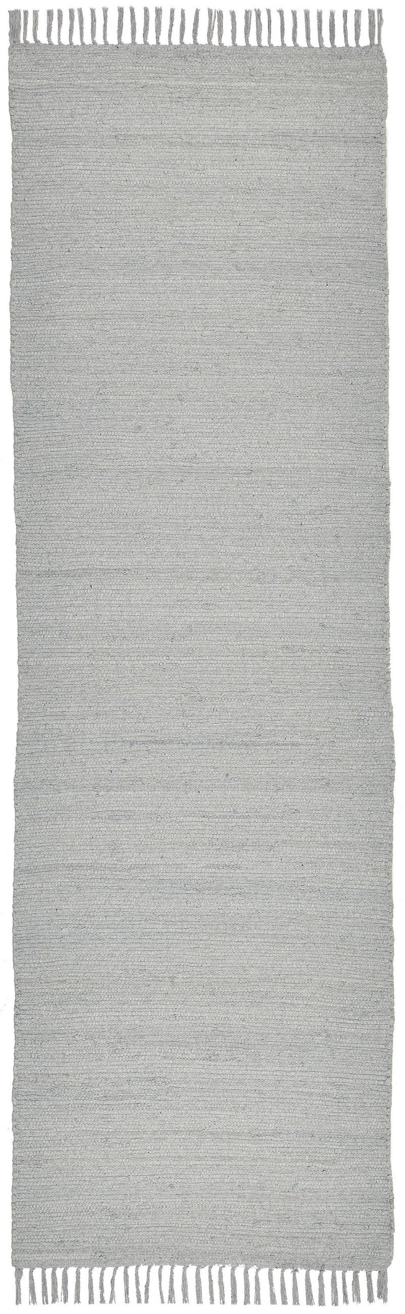 FLECKERLTEPPICH Chindi 70x250 cm - Grau, Textil (70/250cm) - Rug and Roll