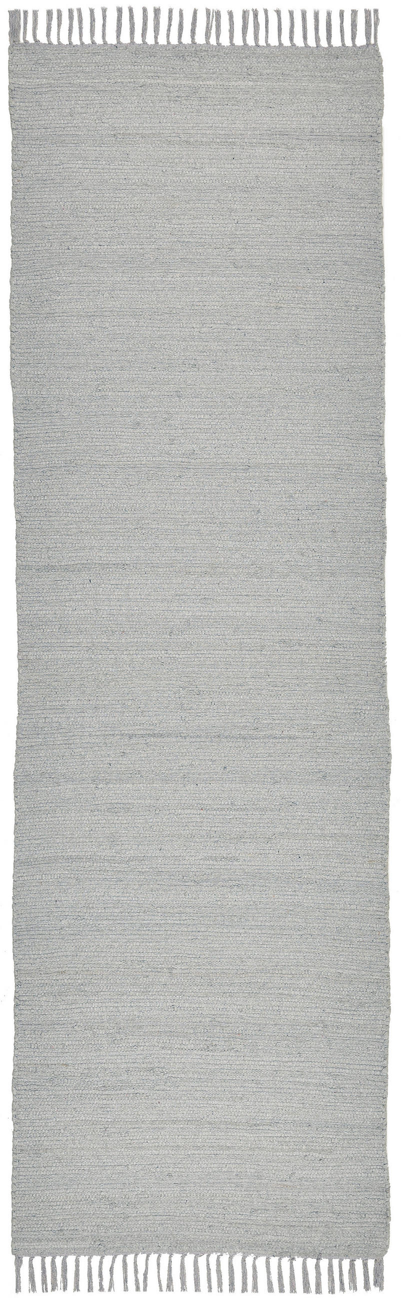 FLECKERLTEPPICH Chindi 70x250 cm - Grau, Textil (70/250cm) - Rug and Roll