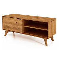 GREG HIFI-SCHRANK Wildeiche - Wildeiche, Holz (120/48/40cm) - byoak