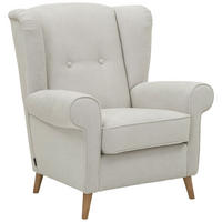 OHRENSESSEL Katrusha Flachgewebe silber - Silberfarben, Kunststoff (88/99/94cm) - 58aufmkessel