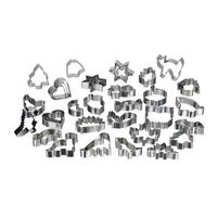 36XVYKRAJOVAČOV na pečivo - strieborná, kov (8/2/8cm) - Relaxdays