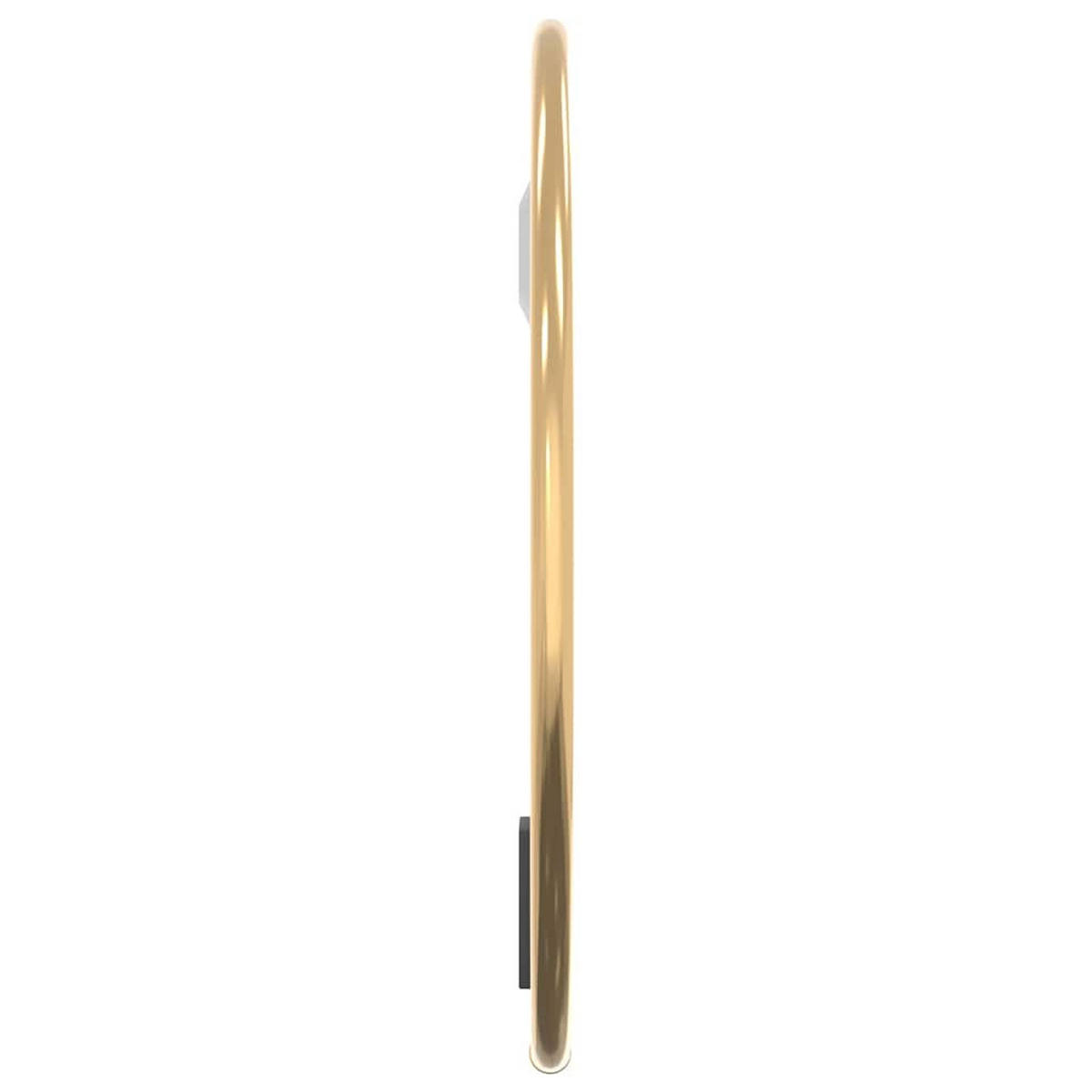 WANDSPIEGEL Golden Ø 20 cm Rund - Goldfarben, Glas (20/20/1cm) - furnicato