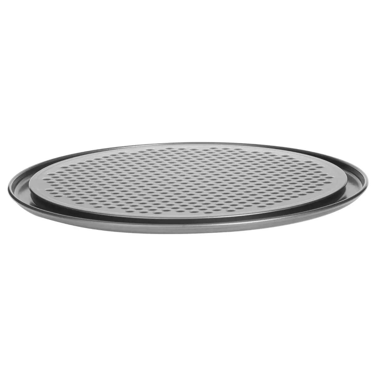 KUCHENFORM mit Deckel und Griff 28/28/10 cm - Silberfarben, Metall (28/10/28cm) - 5five Simply Smart