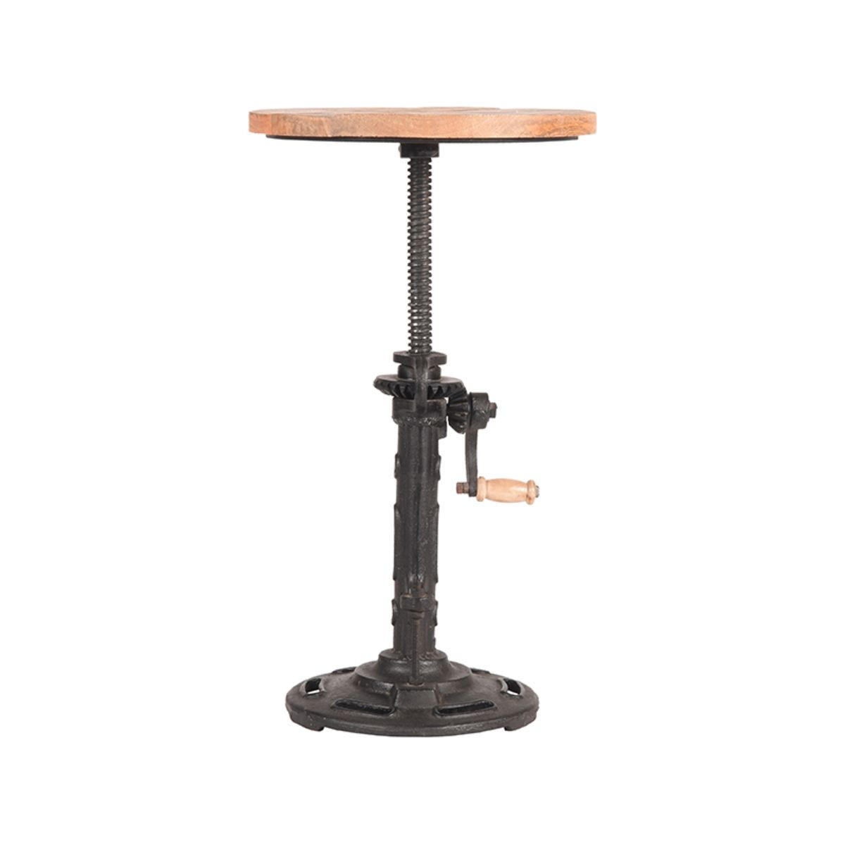 HOCKER Gautan Braun 32/32/48 cm - Braun, Holz (32/48/32cm) - LABEL51
