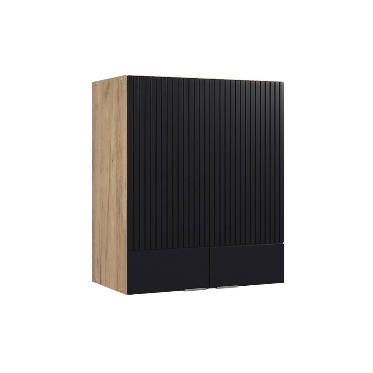 Honigeiche/Schwarz, Holzwerkstoff (60/72/34.1cm) - Vicco