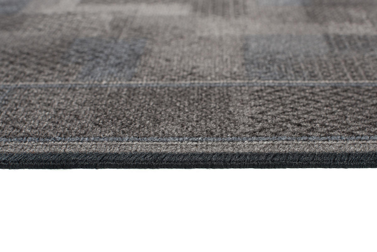 TEPPICHLÄUFER Anti-Rutsch Anthrazit rutschfest Gummiunterlage 67/1100 cm - Anthrazit, Textil (67/1100cm) - Tapiso