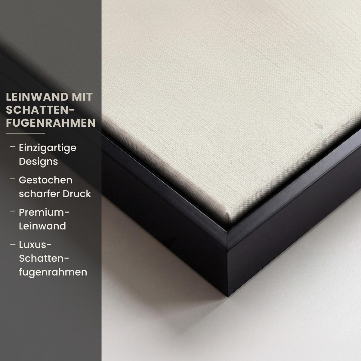 LEINWAND Bilder mit Rahmen - Wabi sabi - Pflanze - Beige - 100x70 - Taupe, Textil (100/70cm) - MuchoWow