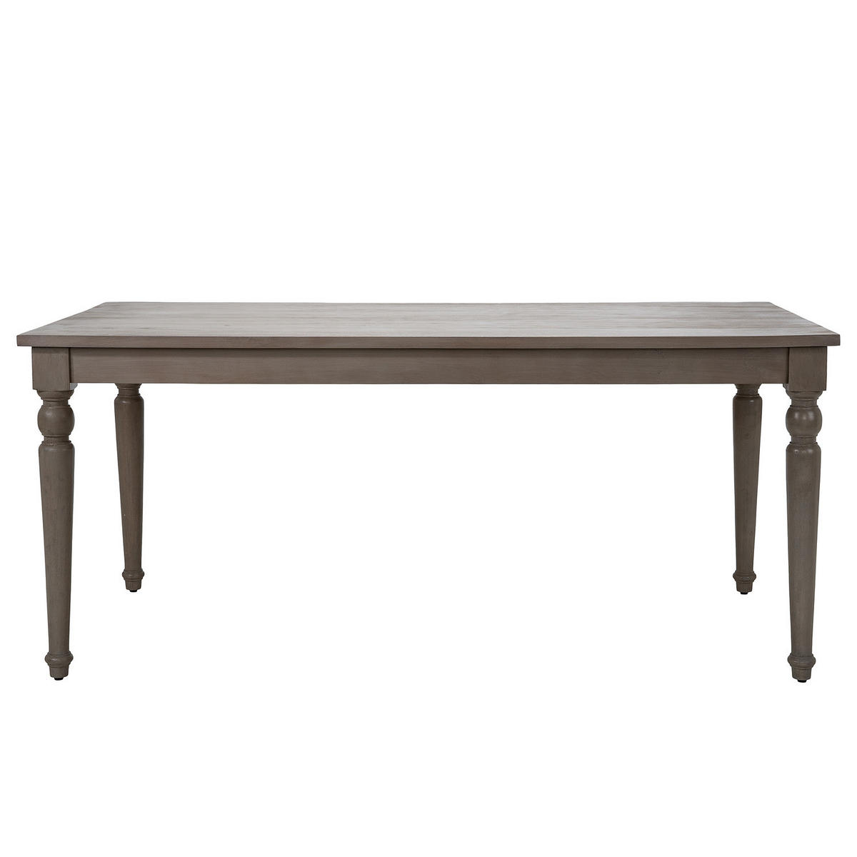 ESSTISCH - Mango massiv - Mango Braun - Graubraun, Holz (90/175/76cm) - home24