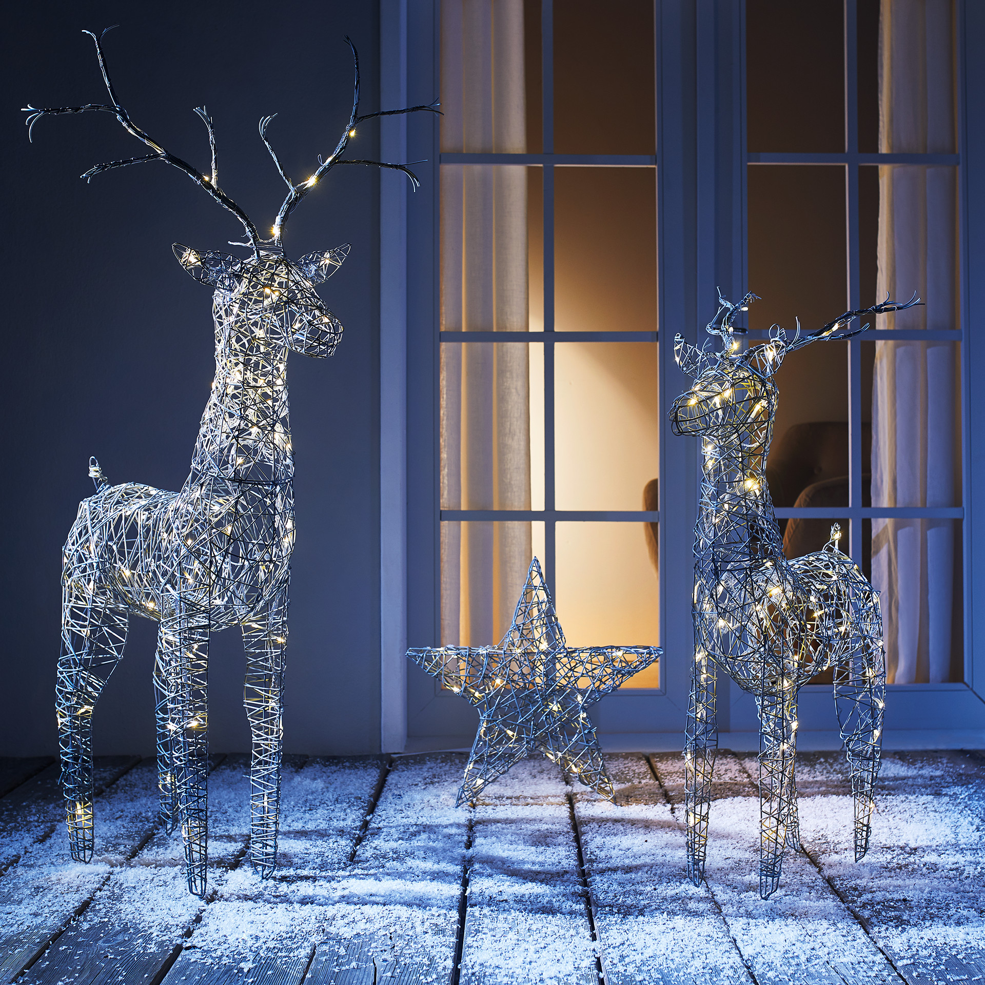 Venkovní vánoční LED dekorace