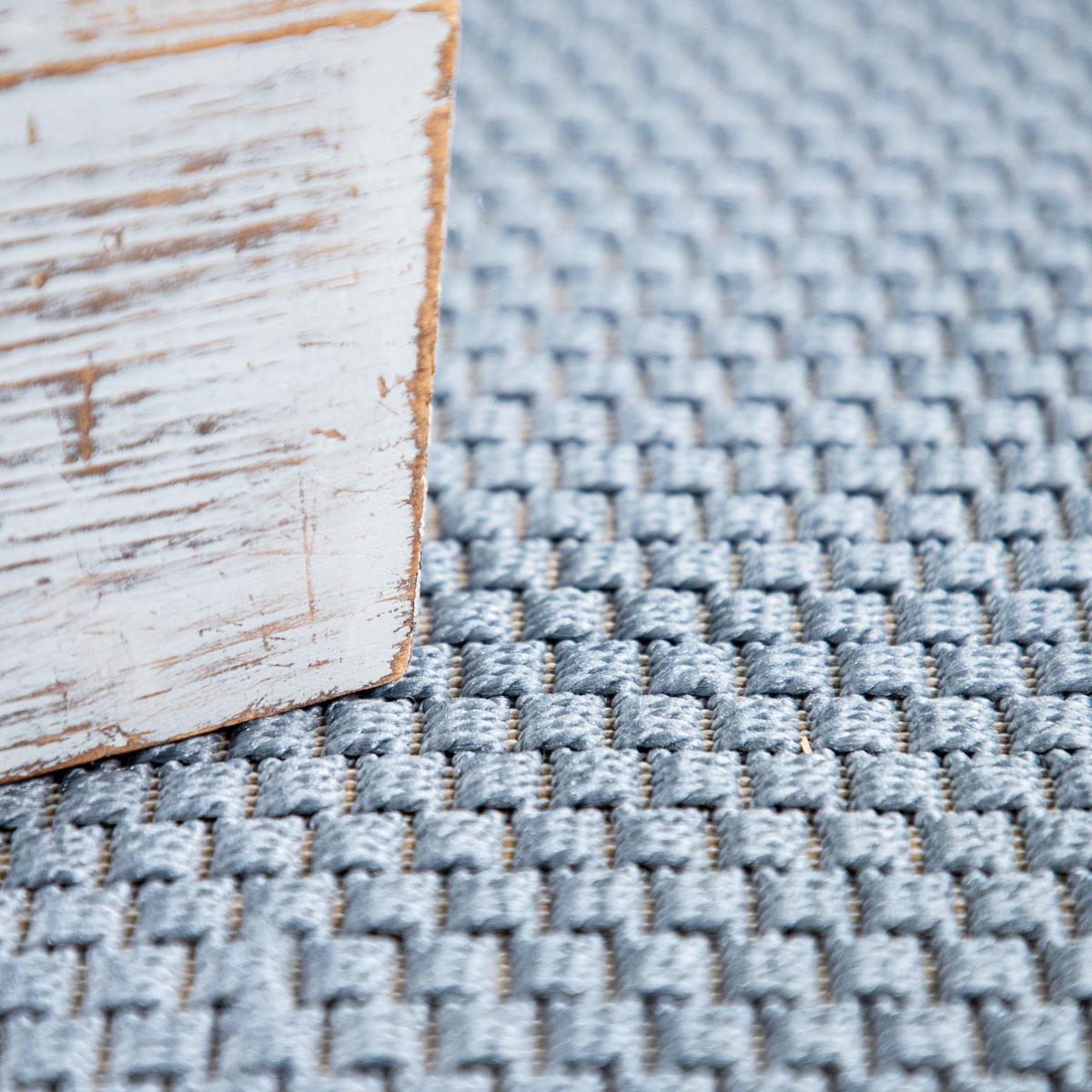 OUTDOORTEPPICH 60/100 cm Timber 125 - Hellblau, Textil (60/100cm) - Paco Home