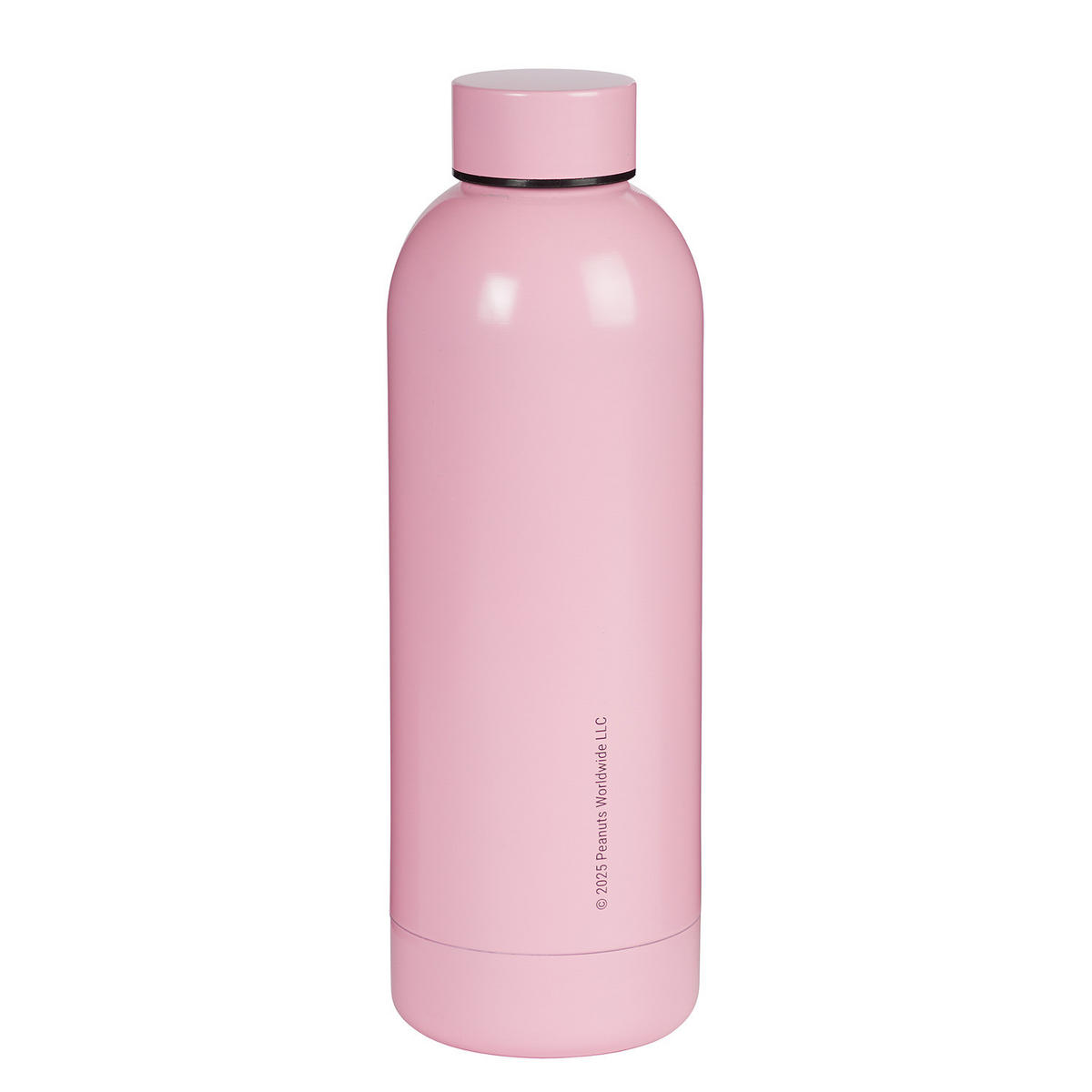 TRINKFLASCHE Peanuts - Rosa, Metall (0.5L) - Butlers