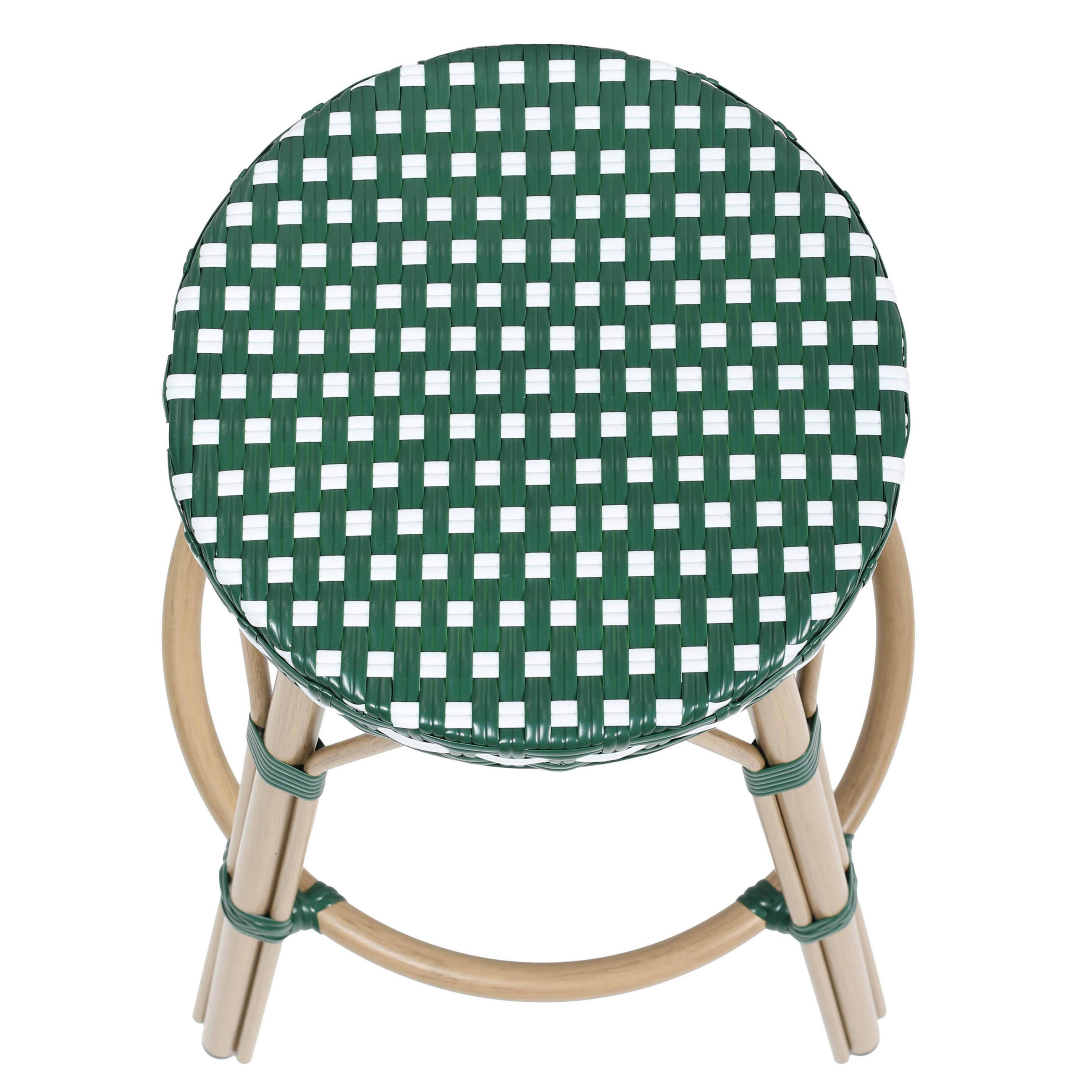 Thumbnail - Oviala Barhocker,, Grün, Metall, Rund, 43x75x43 cm, Esszimmer, Barmöbel, Barhocker