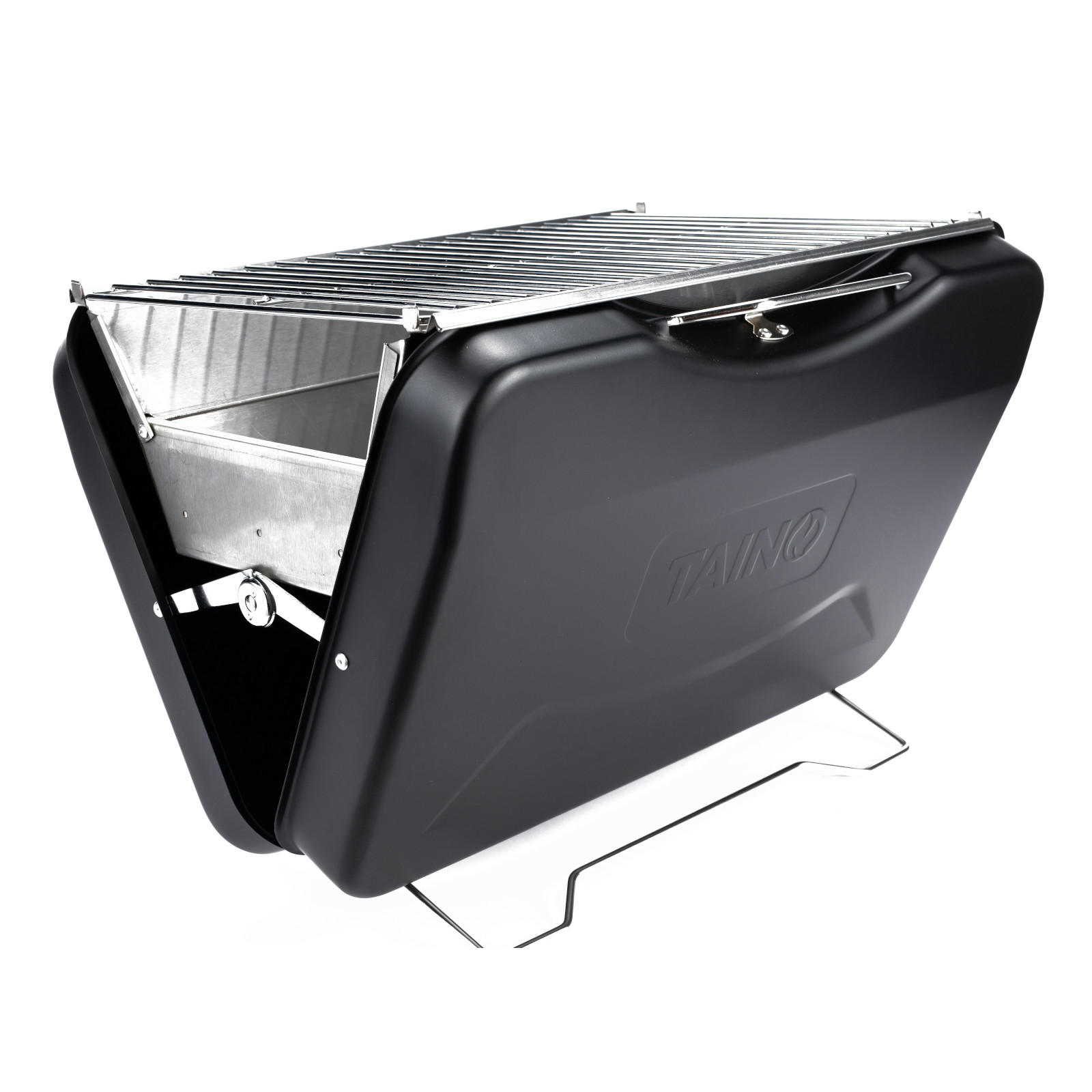 KOFFERGRILL MOX Schwarz - Schwarz, Metall (45.5/31.5/30cm) - TAINO