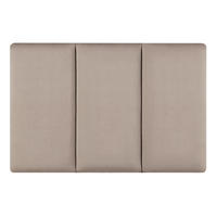 KOPFPOLSTER-SET 3 TLG. Carpino - Hellgrau, Textil (3/30/60cm) - [neu.haus]