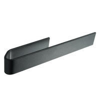 SPÜLTUCHHALTER OHNE BOHREN Matt Schwarz - Schwarz, Metall (17/3/3cm) - Designfabrik Hamburg