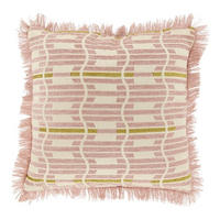 KISSEN Wess - Rosa - 45/45/ cm - Pink, Textil (45/45cm) - Unique Living