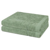 DUSCHTUCH Rubin 2er-Set - Grün, Textil (70/140cm) - Ross