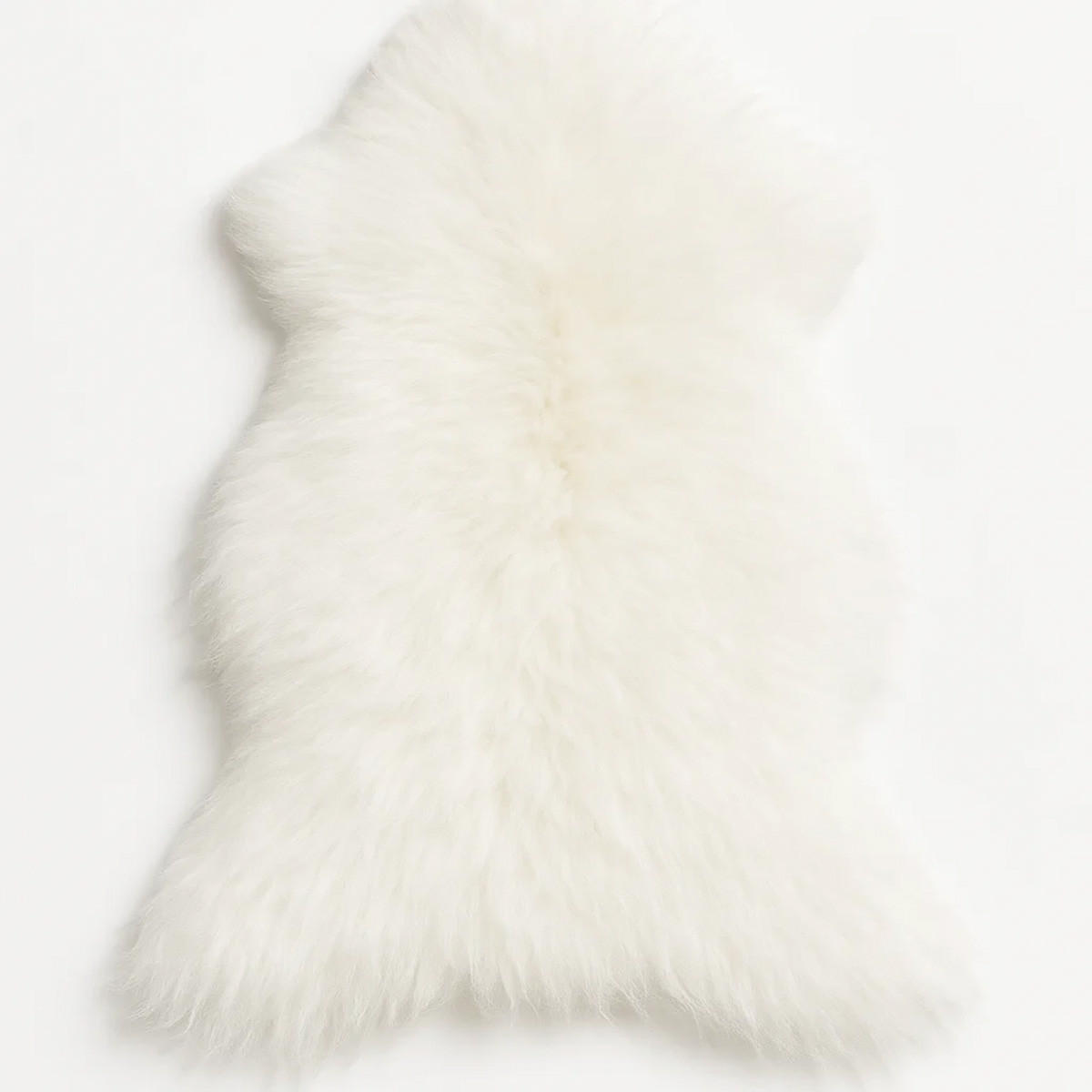 SCHAFFELL Ganzes Island Schaffell Weiß Natur, ca. 120 cm - Weiß, Fell (70/120cm) - Provellus