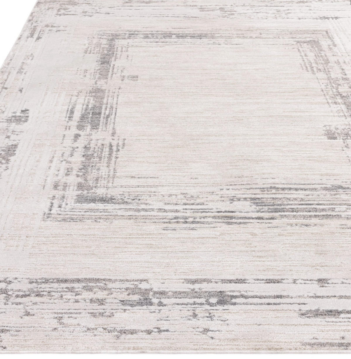 TEPPICH modern Flachgewebe ROMA Grau 200 x 300 cm - Grau, Textil (200/300cm) - Novatrend
