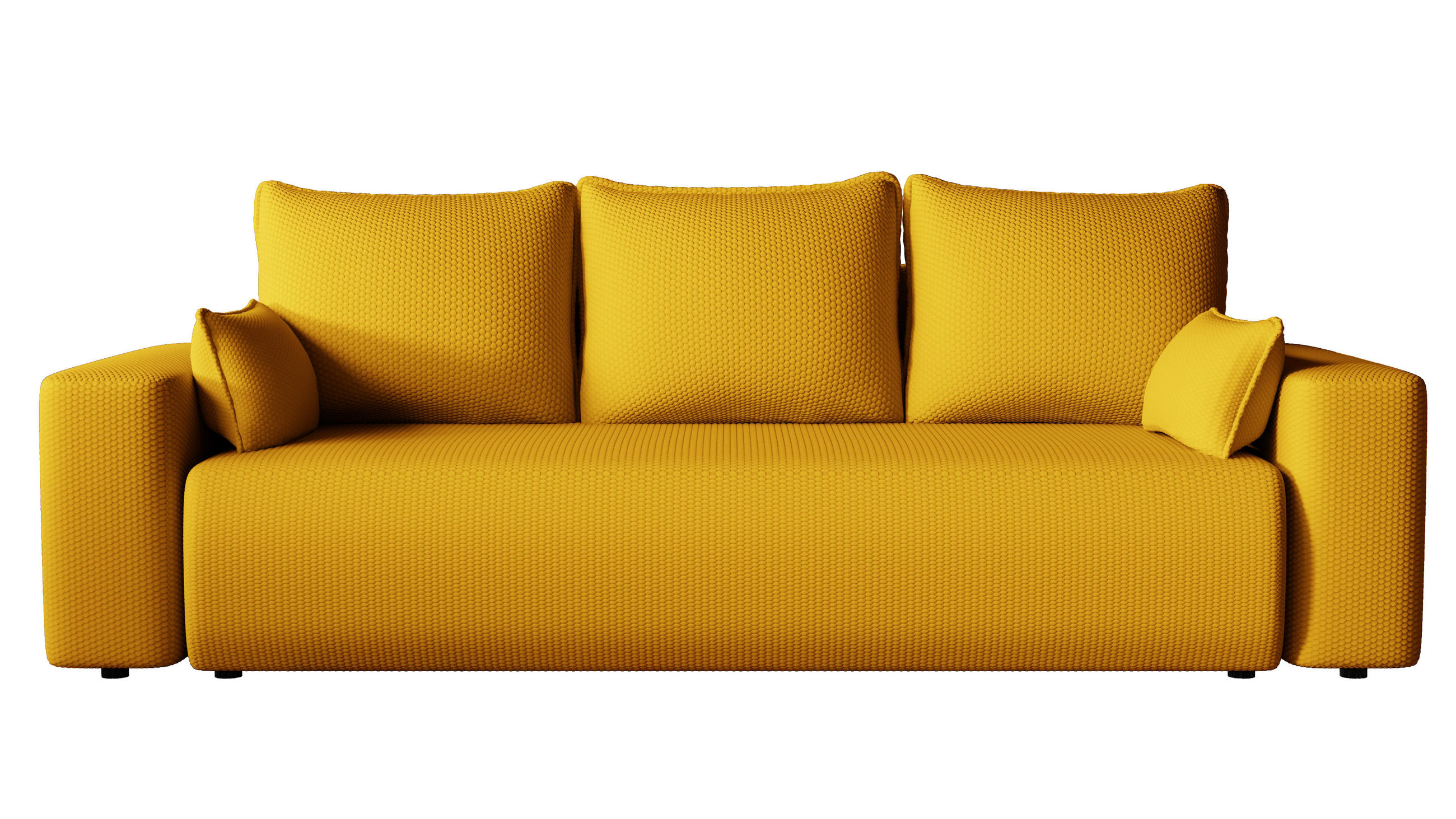 XXXLutz Sofa Honig 242x85x95 cm