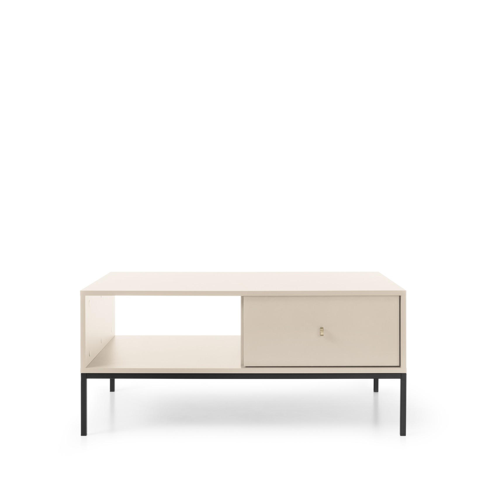 COUCHTISCH MONDO 103,5/46,2/68 cm Beige - Beige, Holzwerkstoff (68/103.5/46.2cm) - MASSENO