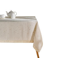 TISCHDECKE Weihnachten Stalleris 130 x 180 cm, Gold - Goldfarben, Textil (180cm) - home&you