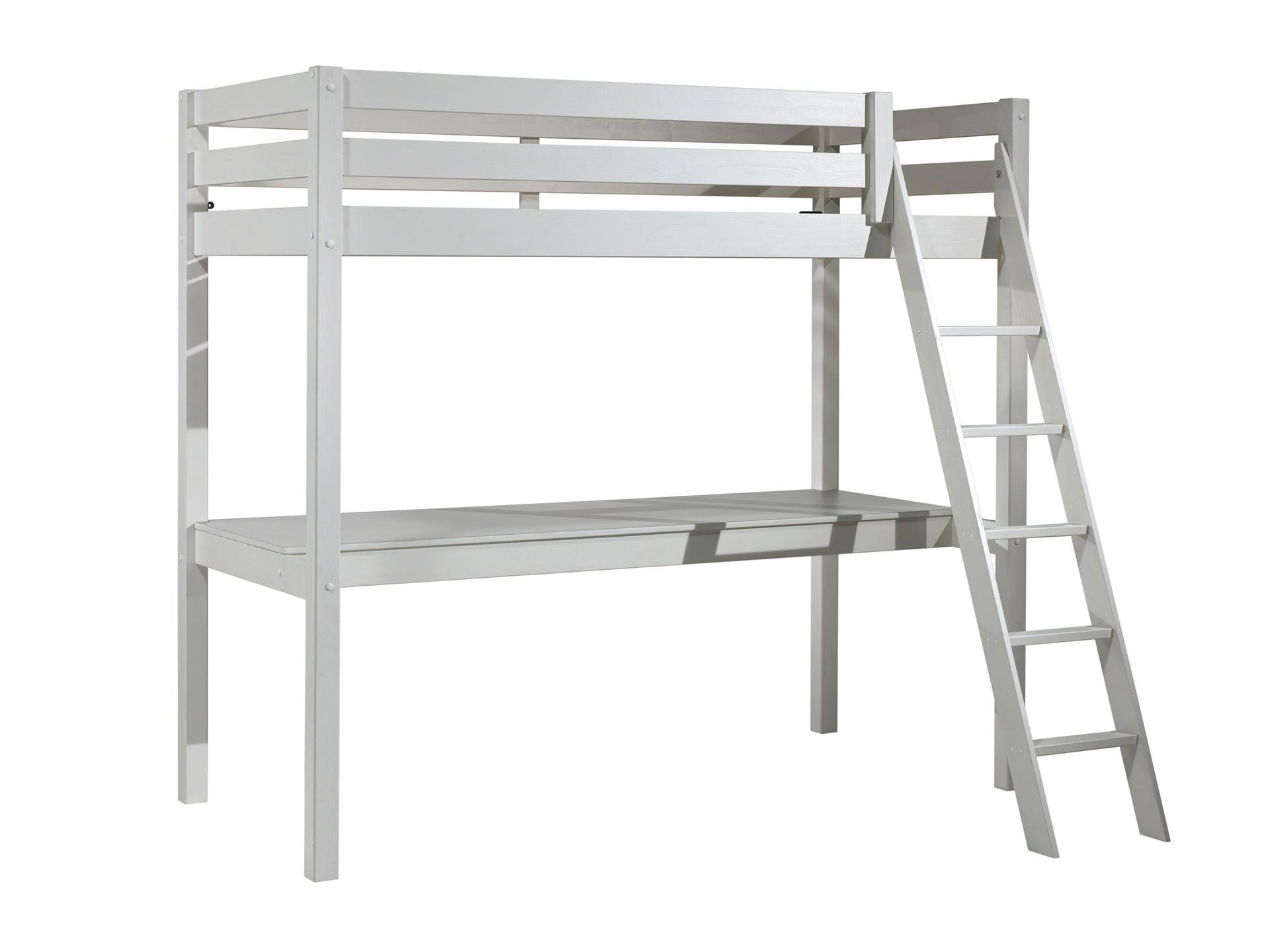 HOCHBETT Karolina 209x190x165 aus Massivholz in Weiß - Weiß, Holz (90/200cm) - 58aufmkessel