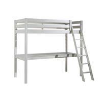 HOCHBETT Karolina 209x190x165 aus Massivholz in Weiß - Weiß, Holz (90/200cm) - 58aufmkessel