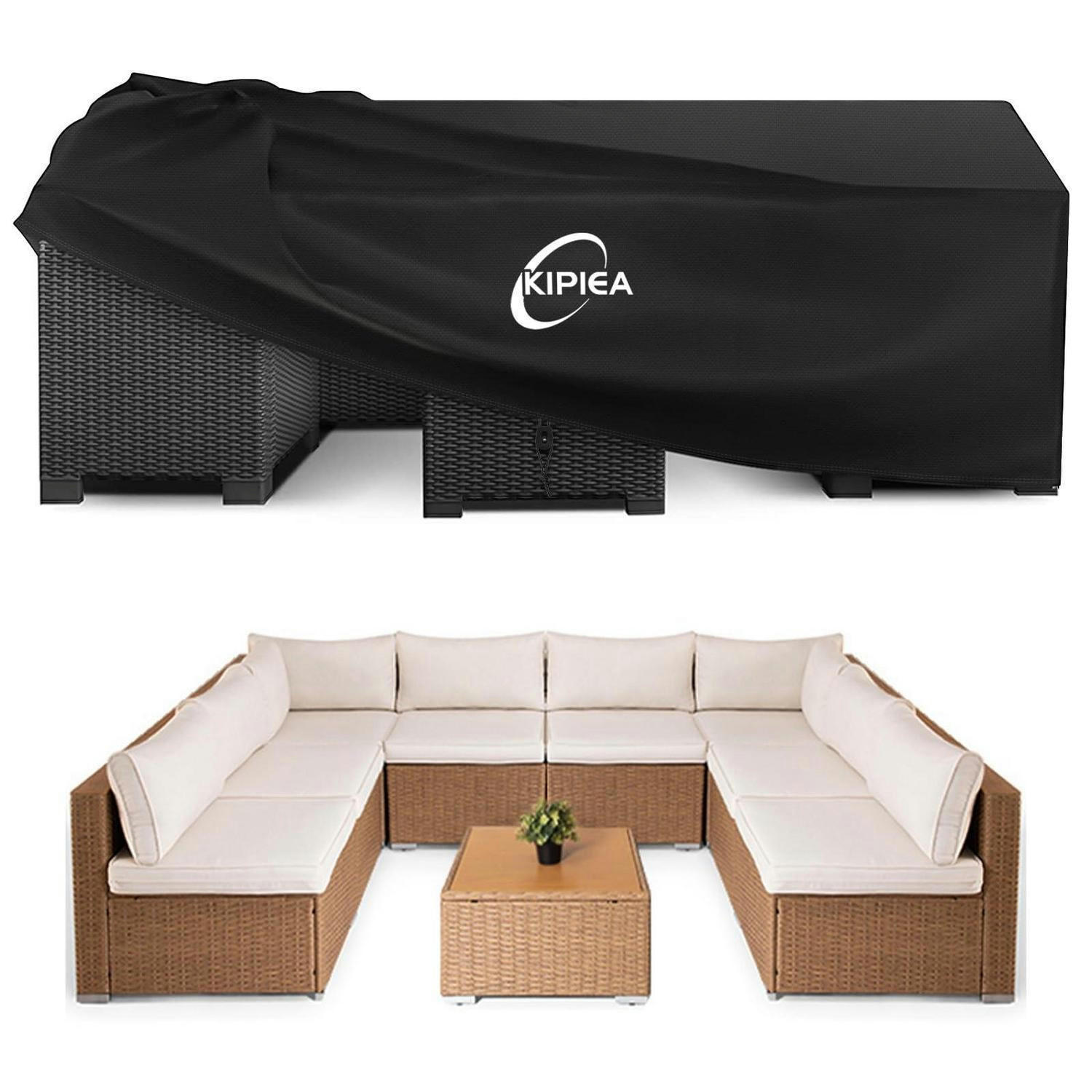 GARTENMÖBEL Abdeckung 420D Oxford 300 x 300 x 71 cm - Schwarz, Textil (300/71/300cm)