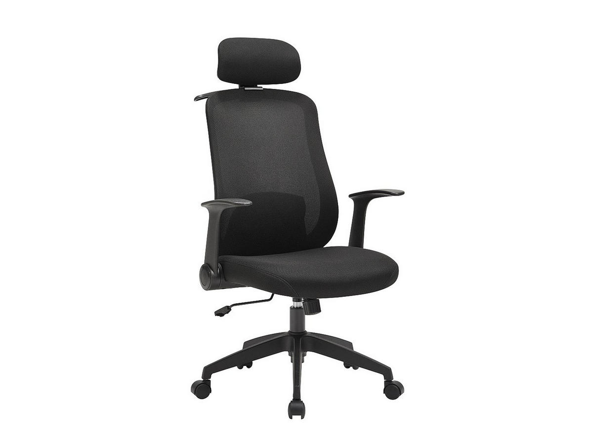 BÜROSESSEL - 64 x 63 - stoff - schwarz Zyliro - Schwarz, Textil (64/117/63cm) - Vente-Unique