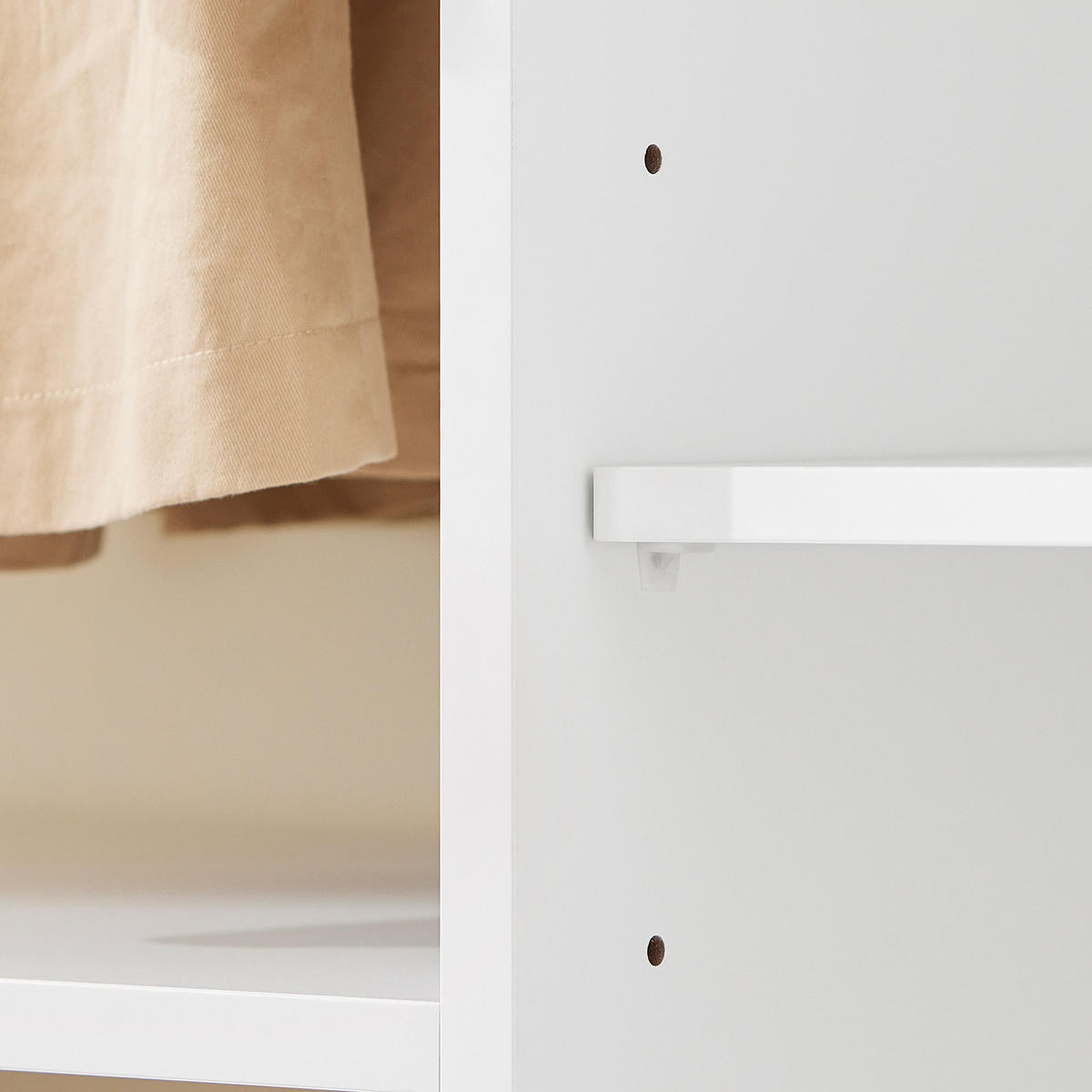 KINDERGARDEROBE Weiß - Weiß, Holzwerkstoff (94/110/35cm) - SoBuy