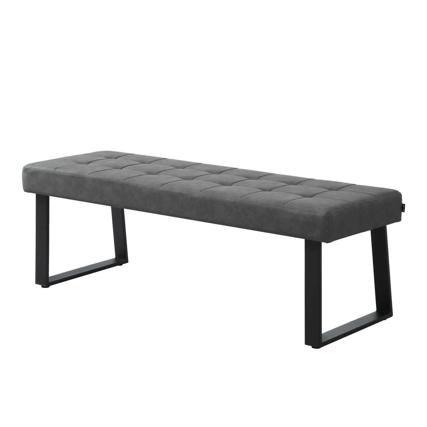 SITZBANK DOLCE - Schwarz, Metall (140/48/48cm) - B&D Home