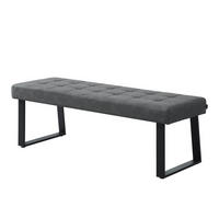 SITZBANK DOLCE - Schwarz, Metall (140/48/48cm) - B&D Home