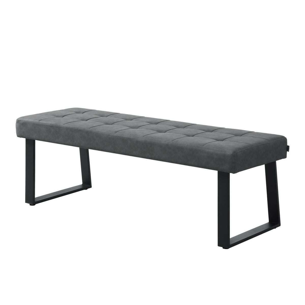 SITZBANK DOLCE - Schwarz, Metall (140/48/48cm) - B&D Home