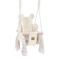 SCHAUKEL FüR KINDER FüR ZU HAUSE, Aesthetic, Vanille - Beige, Textil (35/170/170cm) - MeowBaby