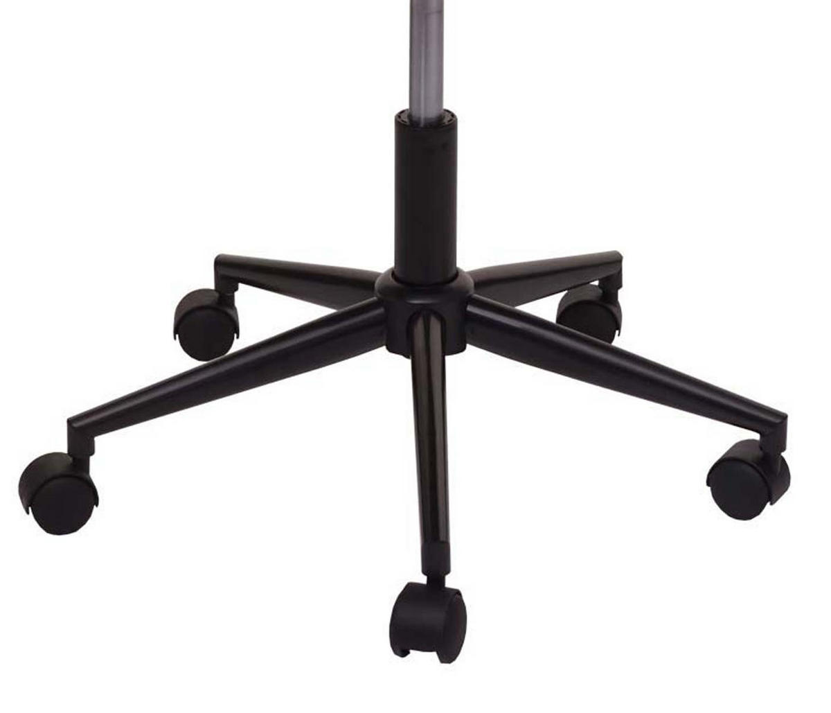 DREHSTUHL HxBxT 90x57x57cm Sitzhöhe 43cm Bugholz Walnuss-Optik drehbar höhenverstellbar Creme - Creme, Holz (57/90/57cm) - PROREGAL