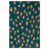 TEPPICH modern Flachgewebe ARIES Blau 140x200 cm - Blau, Textil (140/200cm) - Novatrend