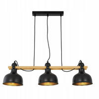 PENDELLEUCHTE Valentina 75/18/160 cm - Schwarz, Metall (75/18/160cm) - ZMH