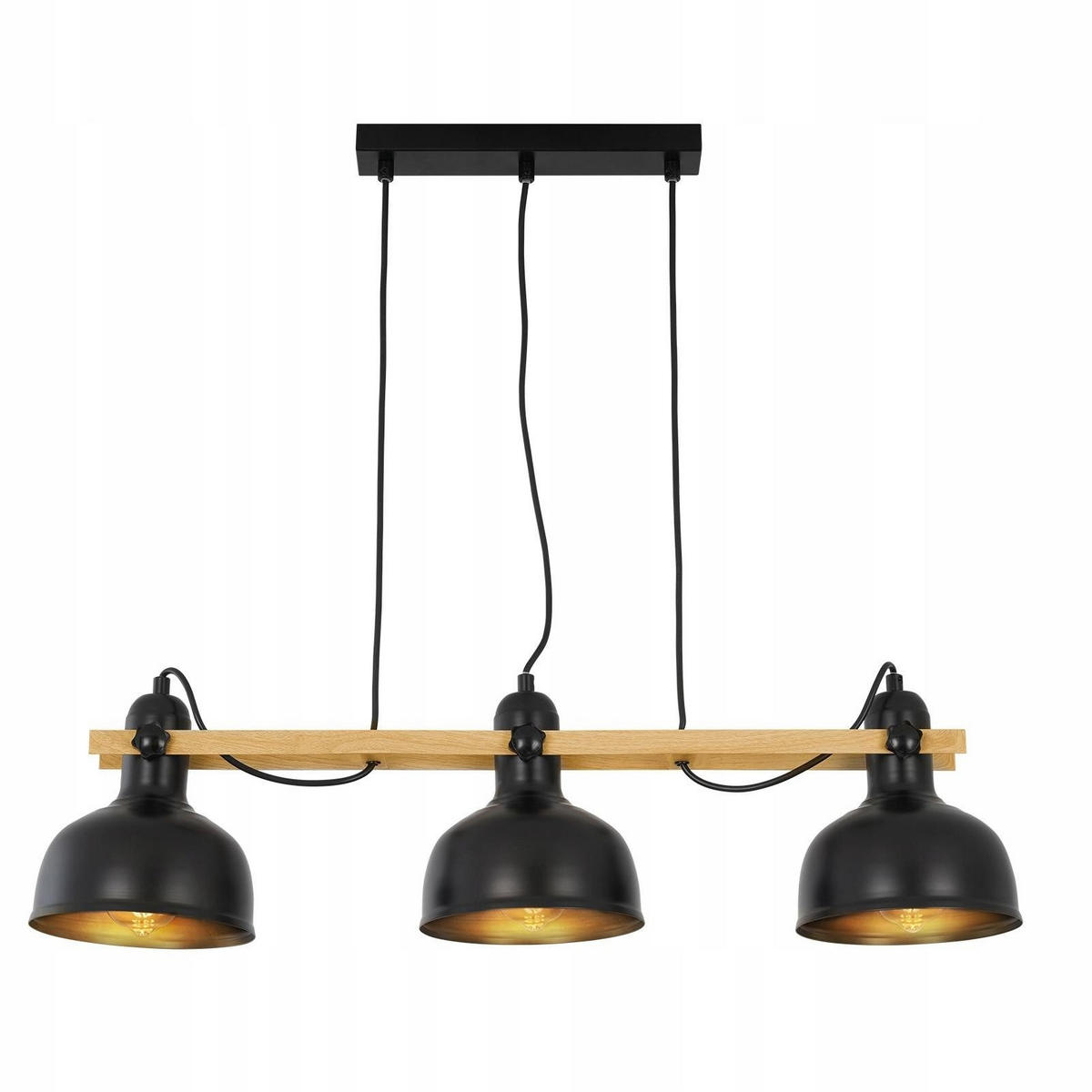 PENDELLEUCHTE Valentina 75/18/160 cm - Schwarz, Metall (75/18/160cm) - ZMH