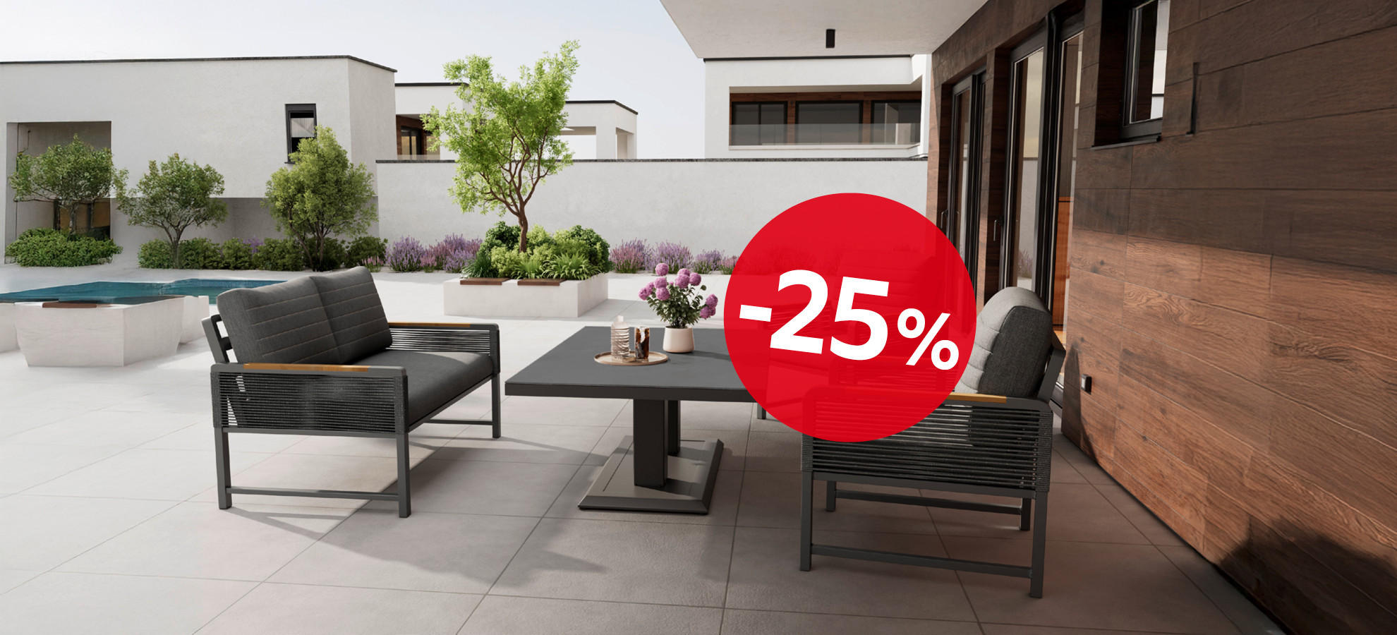 Zahradní nábytek -25%