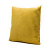 KISSENHÜLLE Anafi 40x40cm SENF - Gelb, Textil (40/40cm)