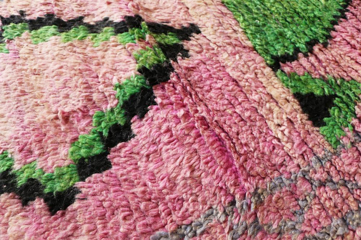 BERBERTEPPICH aus reiner Wolle 81x 389 cm - Multicolor, Naturmaterialien (81/389cm) - AFK Living