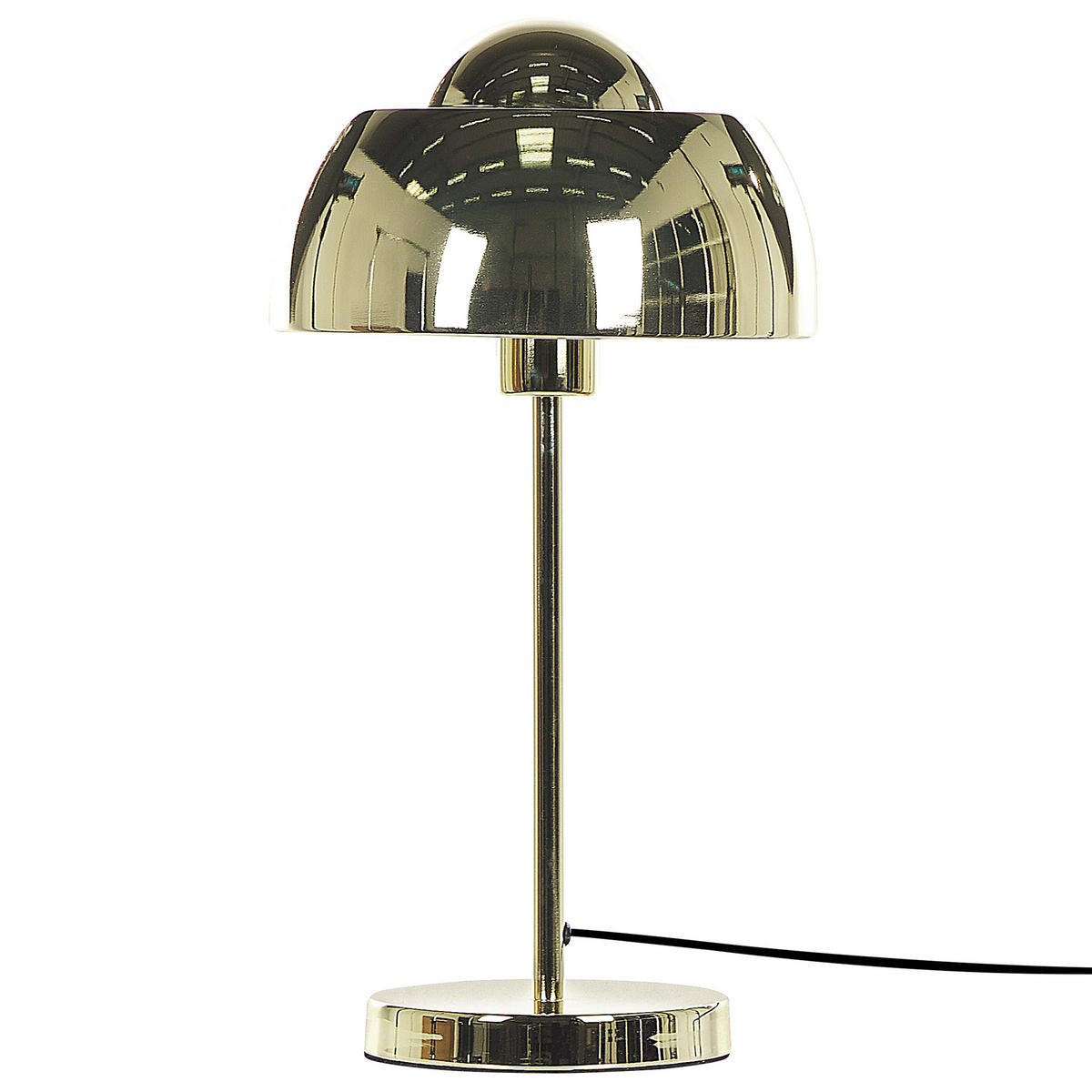 TISCHLAMPE Senette 24/24/44 cm - Goldfarben, Metall (24/24/44cm) - Beliani