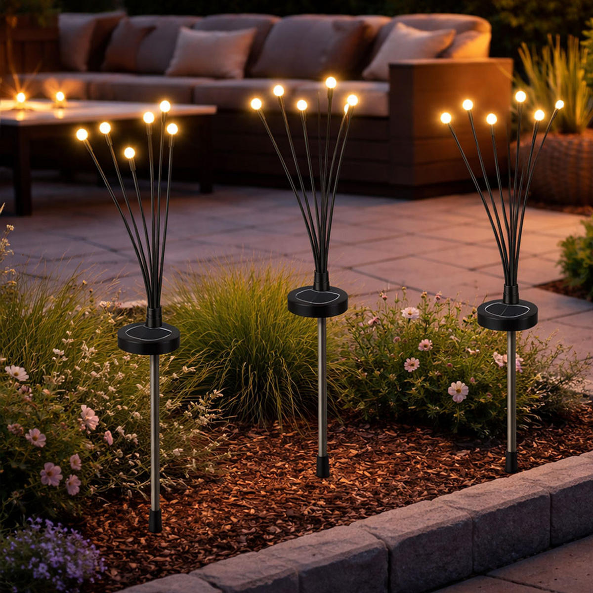 LED AUSSENLEUCHTE Metall Schwarz - Schwarz, Metall (1.6/1.6/70cm)