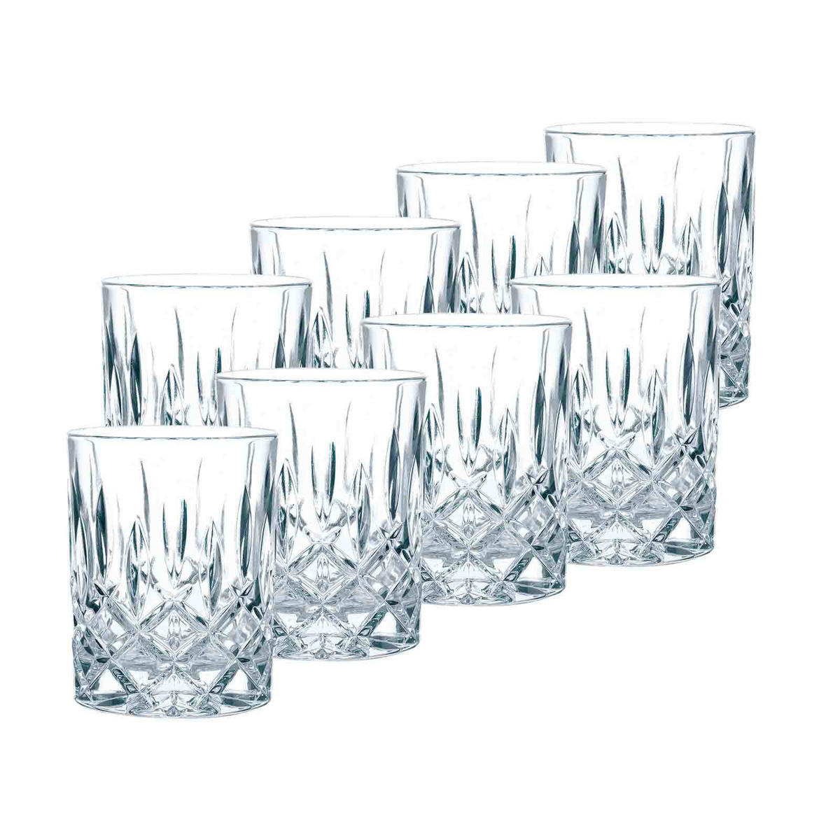 WHISKYGLÄSER Noblesse transparent 295 ml 8er Set - Transparent, Glas (0.295L) - Nachtmann